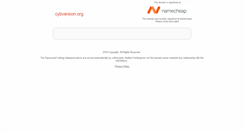 Desktop Screenshot of cybversion.org